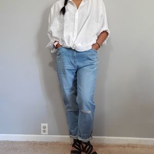 NWT LOFT High Rise Boyfriend Jeans